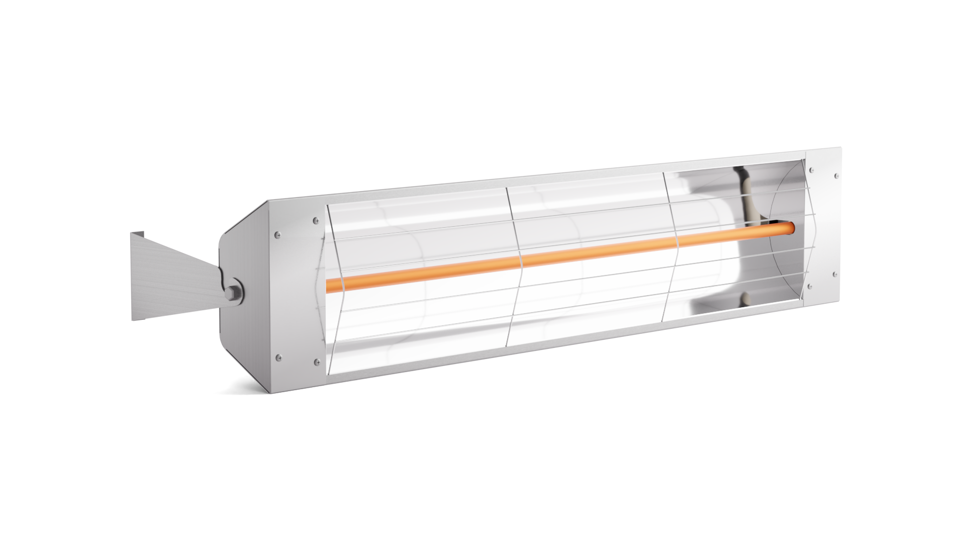 2KW Small Outdoor Infrared Heater, Mini 2000W Plug-in Patio Heater