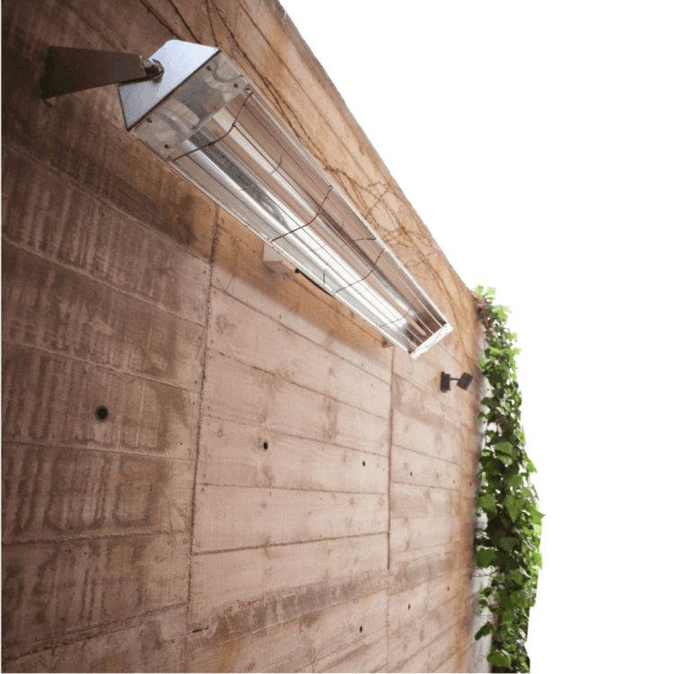Kelray Infrared Heater installed on a wall.